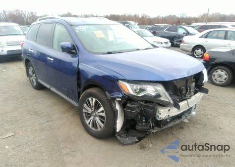 2017 Nissan Pathfinder Sl из США, поврежденный, VIN 5N1DR2MM8HC619872